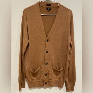 J Crew Slim Fit Merino Wool Cardigan
